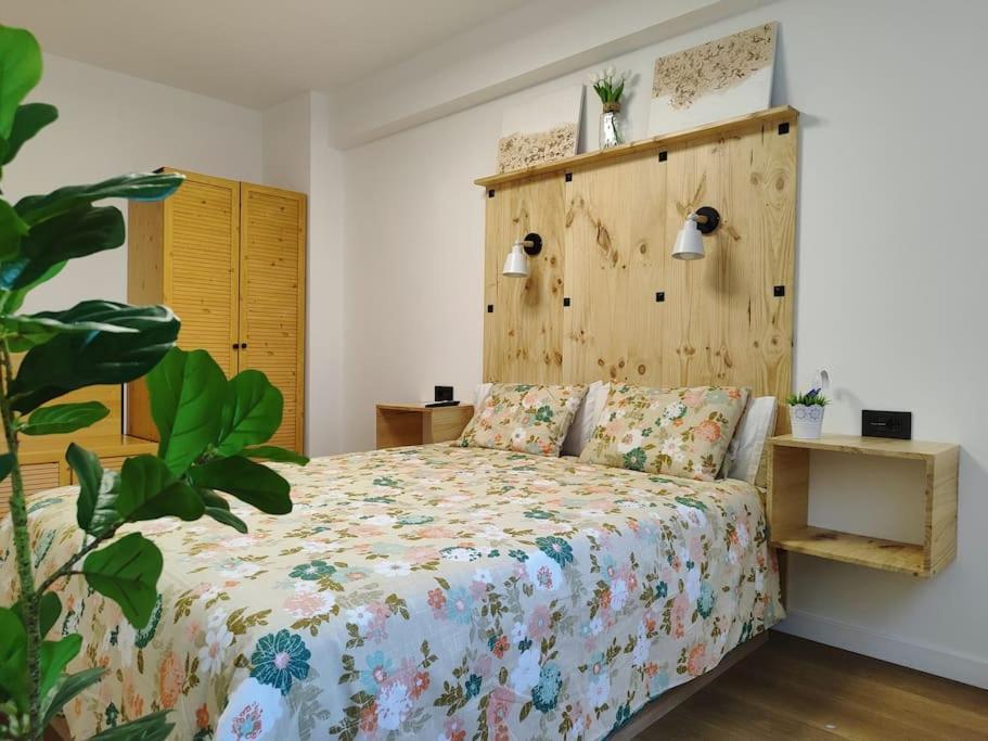 Tranquilo Apartamento Con Parking Gratis Vigilado 24H Vigo Esterno foto